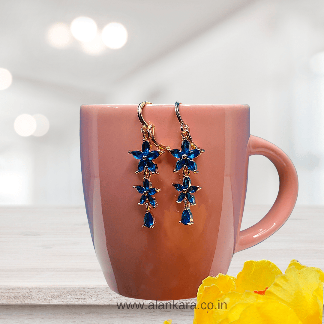 BLUE FLOWER DANGLER