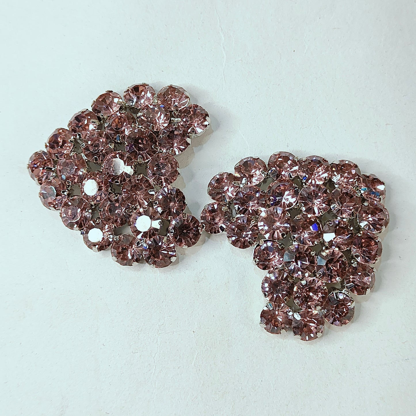 ROSEGOLD HEART STONE STUD