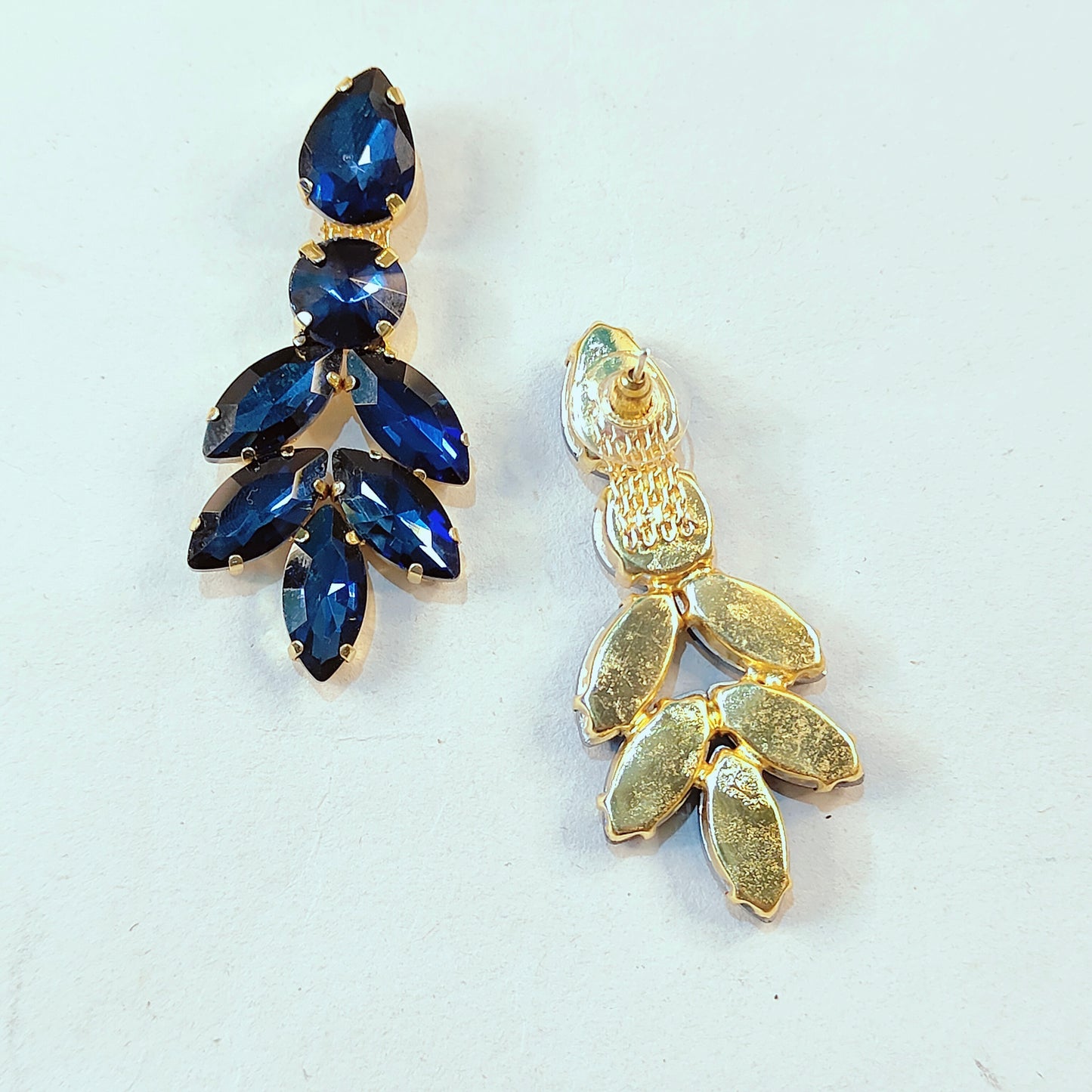 BLUE PINE JHUMKA DANGLER