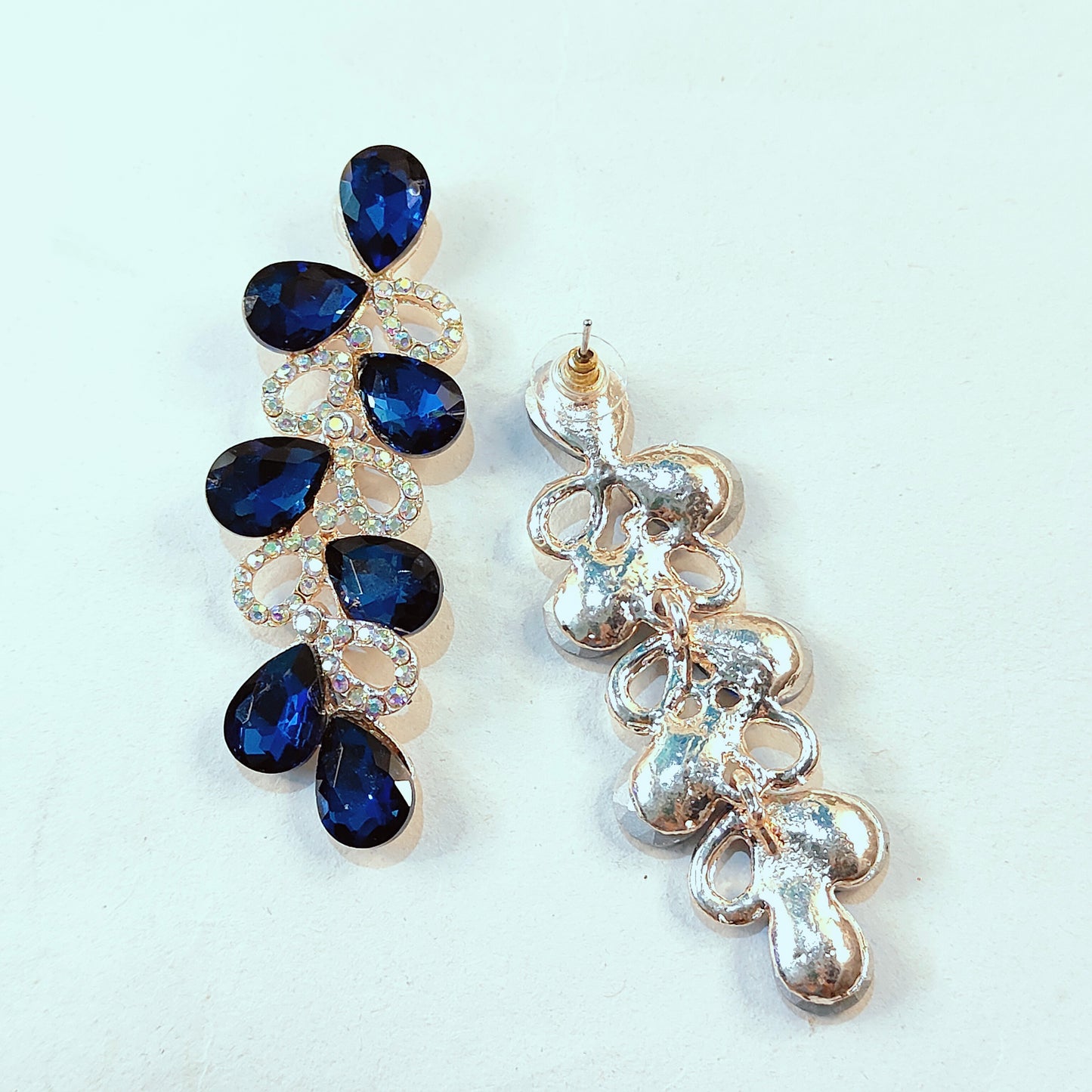 BLUE JHUMKI DANGLER