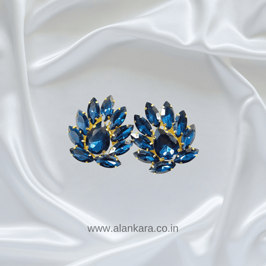 BLUE FLAME STONE STUD